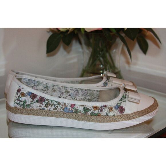 Soft Style Women's 11Wide Fagan wildflower lace flats - New - Picture 2 of 5